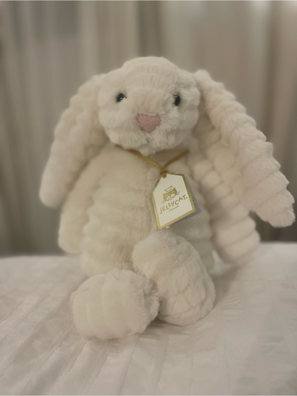 NWT Jellycat Bashful Luxe Bunny Nimbus